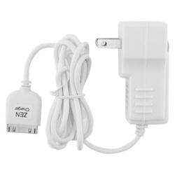 Eforcity Travel Charger for Creative Zen Vision M / Vision W, White