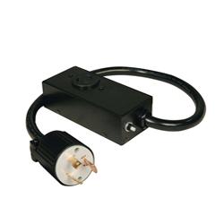 Tripp Lite 2FT L5-30P TO L5-20R Power Extension Cable - - 2ft - Black