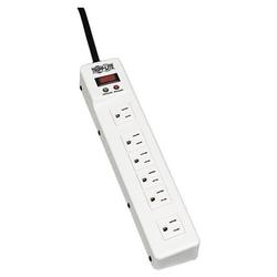 Tripp Lite 6 Outlets Safety Power Strip - NEMA 5-15P - Receptacle: 6 x NEMA 5-15R - 6ft Input