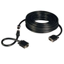 Tripp Lite Easy Pull All-in-One SVGA/VGA Monitor Cable with Connectors - 1 x HD-15 - 1 x HD-15 - 100ft