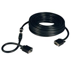 Tripp Lite Easy Pull All-in-One SVGA/VGA Monitor Extension Cable with Connectors - 1 x HD-15 - 1 x HD-15 - 100ft