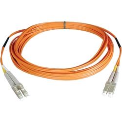Tripp Lite Fiber Optic Duplex Patch Cable (Riser) - 2 x LC - 2 x LC - 65.62ft - Orange
