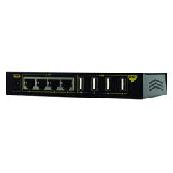 Tritton Technologies Tritton 4-USB Port Network Hub & Switch
