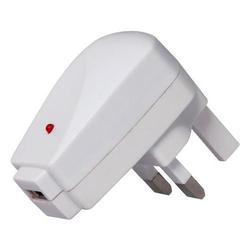 Eforcity UK Universal USB Travel Charger Adaptor, White