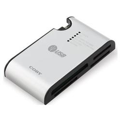 Coby USB 2.0 CARD READER - COMPACTFLASH CARD;MULTIMEDIACARD;SD MEMORY CARD;XD-PICTURE