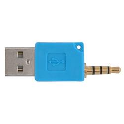 Eforcity USB Data / Charging Adaptor for Apple Gen2 Shuffle, Blue by Eforcity
