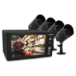 SVAT Electronics Ultra Compact Internet Accessible DVR System with 4 Hi-Res Indoor/Outdoor Night Vision Color Cameras
