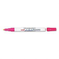 Faber Castell/Sanford Ink Company Uni® Paint Opaque Oil Based Paint Marker, 1.5mm Fine Point, Pink (SAN63711)