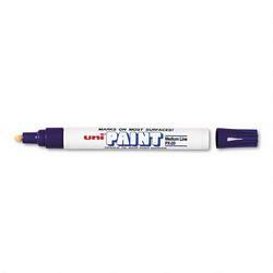 Faber Castell/Sanford Ink Company Uni® Paint Opaque Oil Based Paint Marker, 4.5mm Medium Point, Violet (SAN63606)