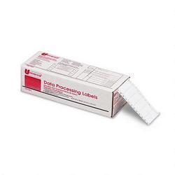 Universal Office Products Universal Office 1-Across Dot Matrix Printer Label - 5000 / Box - White (70101)