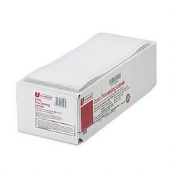 Universal Office Products Universal Office 1-Across Dot Matrix Printer Label - 5000 / Box - White (70103)