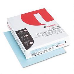 Universal Office Products Universal Office Premium Colored Paper - 20lb - 500 x Sheet - Blue (11202)