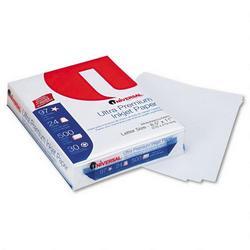 Universal Office Products Universal Office Ultra Premium Inkjet Paper - Letter - 8.5 x 11 - 24lb - 96% Brightness - 500 x Sheet - Brilliant White