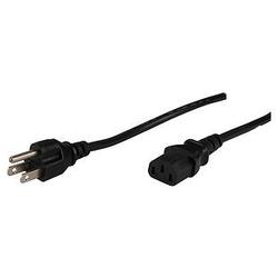 V7 CABLES V7 V7-PWRRPL-06 Standard Power Cord - - 6ft - Black