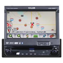 Valor Multimedia NVG-720W 7 Touch Screen In-Dash Navigation Receiver with Built-In Bluetooth