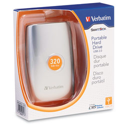 VERBATIM - SMARTDISK Verbatim 320GB USB 2.0 5400rpm External Hard Drive