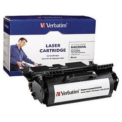 VERBATIM Verbatim Black Toner Cartridge For Lexmark T640, T642 and T644 Printers - Black