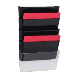 Sparco Products Vertical File System, 3 Count, 13 x4 x14-7/8 , Black (SPR60000)