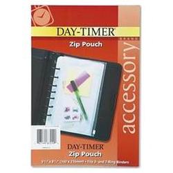 Daytimer/Acco Brands Inc. Vinyl Zip Pouch for Desk Size Looseleaf Planners, 1/Pack (DTM87219)