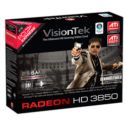 VISIONTEK VisionTek ATI Radeon HD 3850 256MB GDDR3 x16 PCIe Video Card