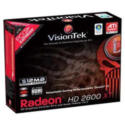 VISIONTEK Visiontek Radeon HD2600XT X2 QUAD Graphics Card - ATi Radeon HD 2600 XT - 1GB GDDR3 SDRAM 256bit