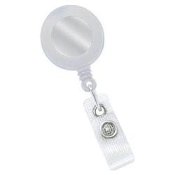 BRADY PEOPLE ID - CIPI WHITE 1-1/4IN (32MM) PLASTIC CLIP-ON B (2120-3108)