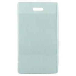 BRADY PEOPLE ID - CIPI WHITE SEMI RIGID VINYL LUGGAGE TAG HOL