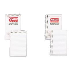 Sparco Products Wirebound Memo Book, Side Spiral, 50 Shts, 5 x3 , WE (SPR69530)