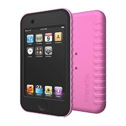 XtremeMac TuffWrap for iPod touch - Silicone - Black, Pink