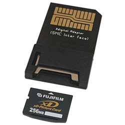 Fujifilm xD to Smartmedia Adapter Memory Card Slot Converter Reader Writer