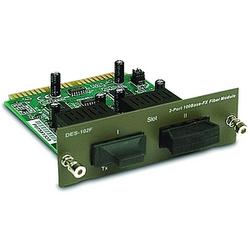 D-LINK SYSTEMS D-Link DES-102F - 2-Port 100BASE-FX Fiber Module - 2 x 100Base-FX - Expansion Module