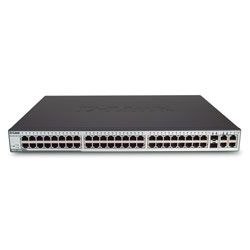 D-LINK SYSTEMS D-Link DES-1252 Managed Ethernet Switch - 48 x 10/100Base-TX LAN, 2 x 1000Base-T Uplink, 2 x 1000Base-T Uplink