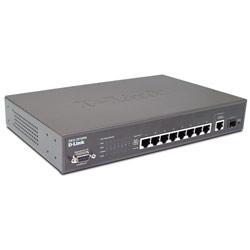 D-LINK - TAA D-Link DES-3010PA Managed Ethernet Switch TAA Compliant - 8 x 10/100Base-TX LAN, 1 x 1000Base-T LAN