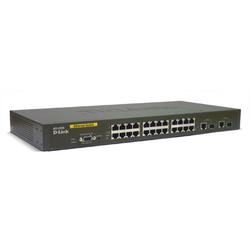 D-LINK SYSTEMS D-Link DES-3226L Ethernet Switch - 24 x 10/100Base-TX LAN, 2 x 10/100/1000Base-T Uplink