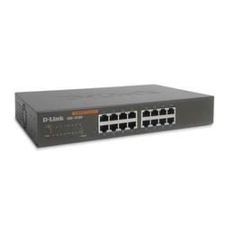 D-LINK SYSTEMS D-Link DGS-1016D 16-Port 10/100/1000 Rackmountable Switch