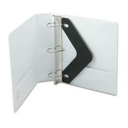 Wilson Jones/Acco Brands Inc. D-Ring Extended Cover Vinyl View Binder, 2 Capacity, White (WLJ80280)