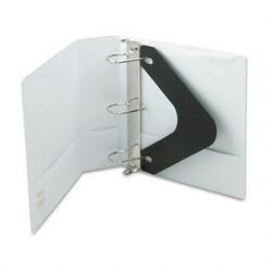 Wilson Jones/Acco Brands Inc. D-Ring Extended Cover Vinyl View Binder, 3 Capacity, White (WLJ80290)