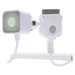 Dlo DLO AutoPod White Car Charger For iPod, iPod nano and iPod mini