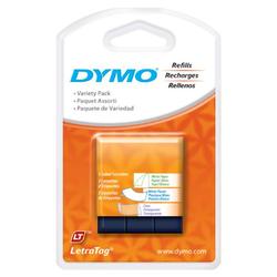 DYMO 3-Roll Starter Kit - 0.5 x 13'' - 3 x Roll - Silver