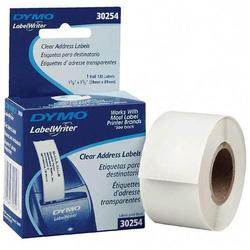 Sanford LP DYMO Address Label - 1.12 Width x 3.5 Length - 1 Roll - Clear