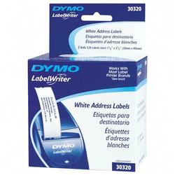 DYMO Address Label - 1.12 Width x 3.5 Length - White (30320)