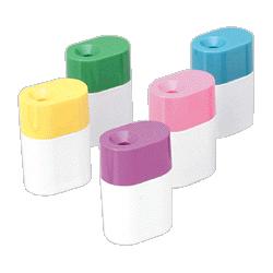 Baumgarten's Desk Sharpener, 2-3/8 High, Assorted Colors (BAUMR9090)