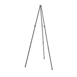 Iceberg Enterprises Display Easel, 48 Wx39 Lx61 H, Black, 3 Heights (ICE30111)