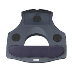 Compucessory Dock, Notebook, 12 Degree Angle, 13-1/2 x16 x2-3/8 ,Charcoal (CCS55301)