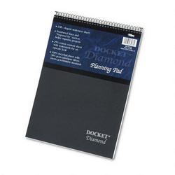 Tops Business Forms Docket® Diamond Top-Wire Legal Rule White Planning Pad, 8-1/2x11-3/4, 60 Sheets (TOP63978)