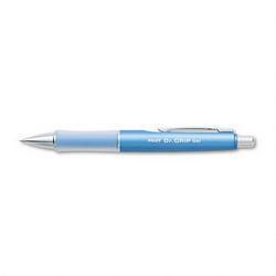 Pilot Corp. Of America Dr. Grip™ Gel Ink Roller Ball Pen, Fine Point, Ice Blue Metallic, Black Ink (PIL36271)
