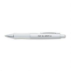 Pilot Corp. Of America Dr. Grip™ Gel Ink Roller Ball Pen, Fine Point, Platinum Metallic, Black Ink (PIL36272)