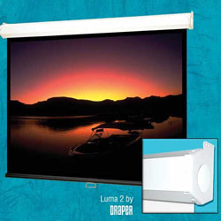 Draper Luma 2 Heavy-duty Projector Screen - 105 x 140 - Fiberglass Matt White - 180 Diagonal