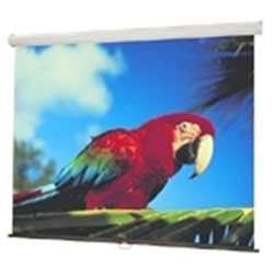 Draper Luma Manual Wall and Ceiling Projection Screen - 84 x 84 - Fiberglass Matt White - 119 Diagonal