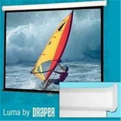 Draper Luma spring-roller projection screen - 70 x 70 - Fiberglass Matt White - 99 Diagonal